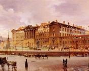 Christiansborg Slot Efter Branden - 卡尔·克里斯蒂安·安德森